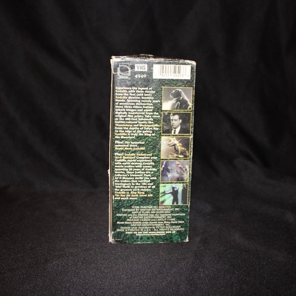 Godzilla Box Set 3 VHS Tape Collection King Of Monsters Mechhagodzilla Trailer - Picture 5 of 7